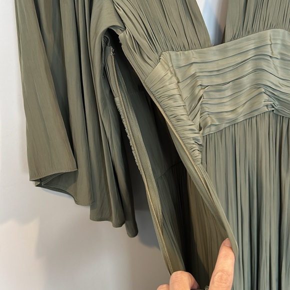Ramy Brook Kinslie Dress Olive - Picture 8 of 10